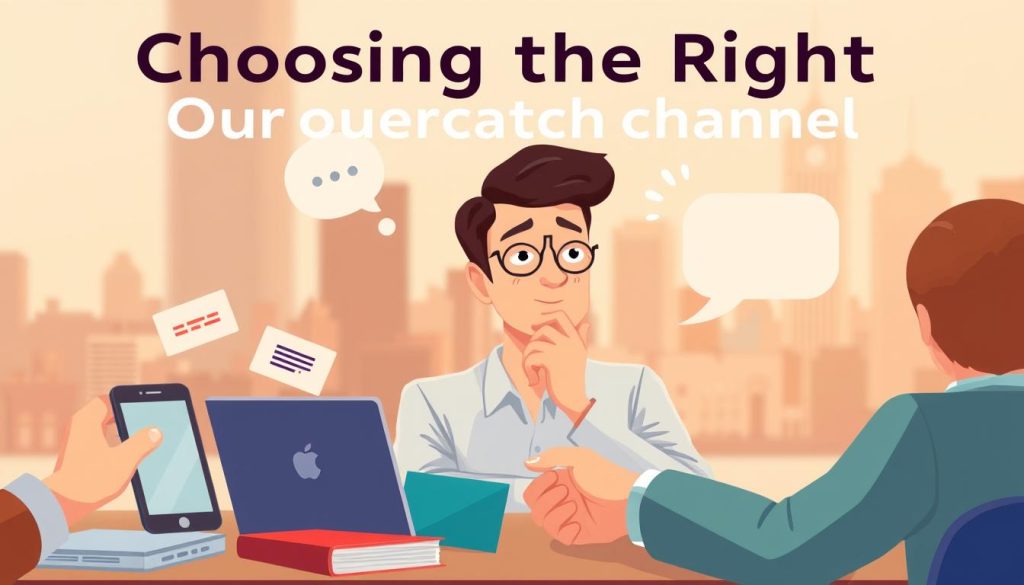 Choosing the Right Outreach Channels Choosing the Right Outreach Channels