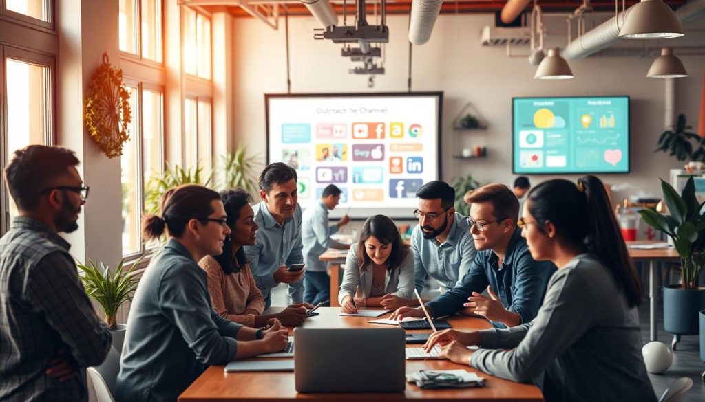 Choosing the right outreach channels