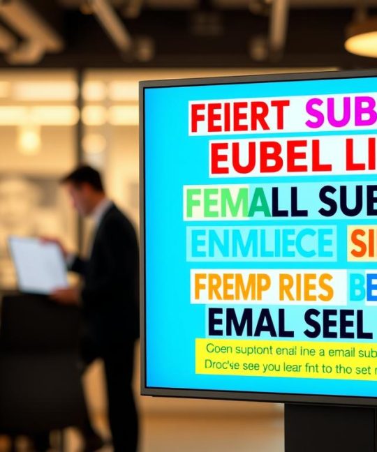 catchy email subject lines
