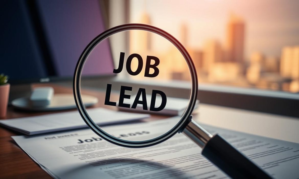 job lead definition