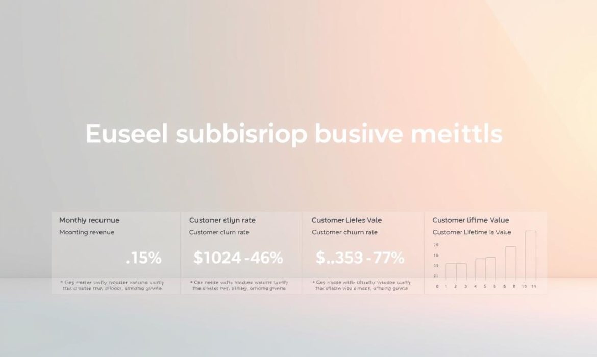 key metrics for subscription business