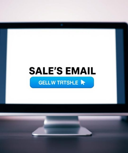 sales email call to action