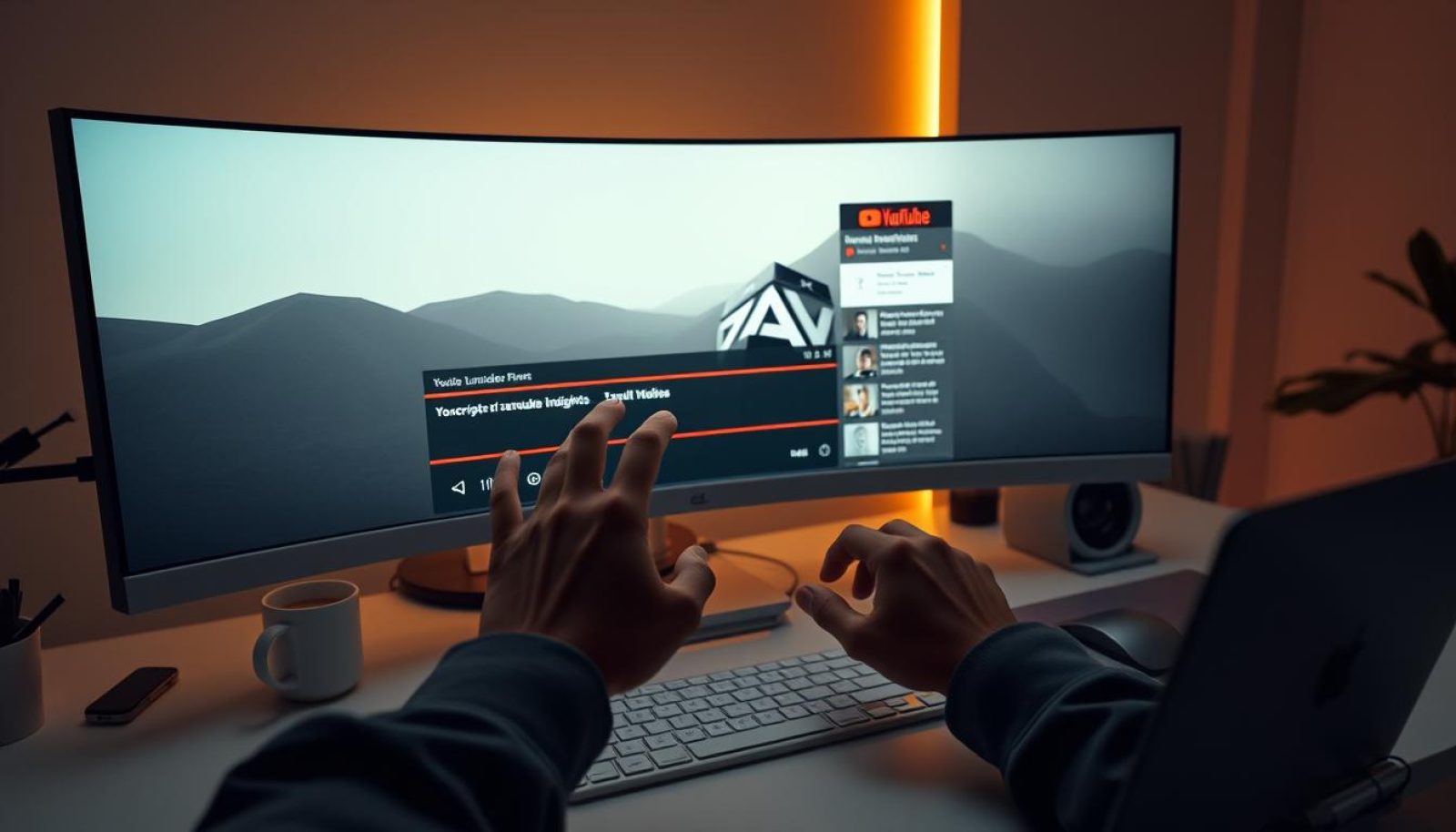 scrape youtube transcripts