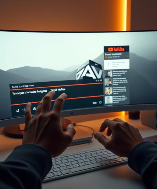 scrape youtube transcripts