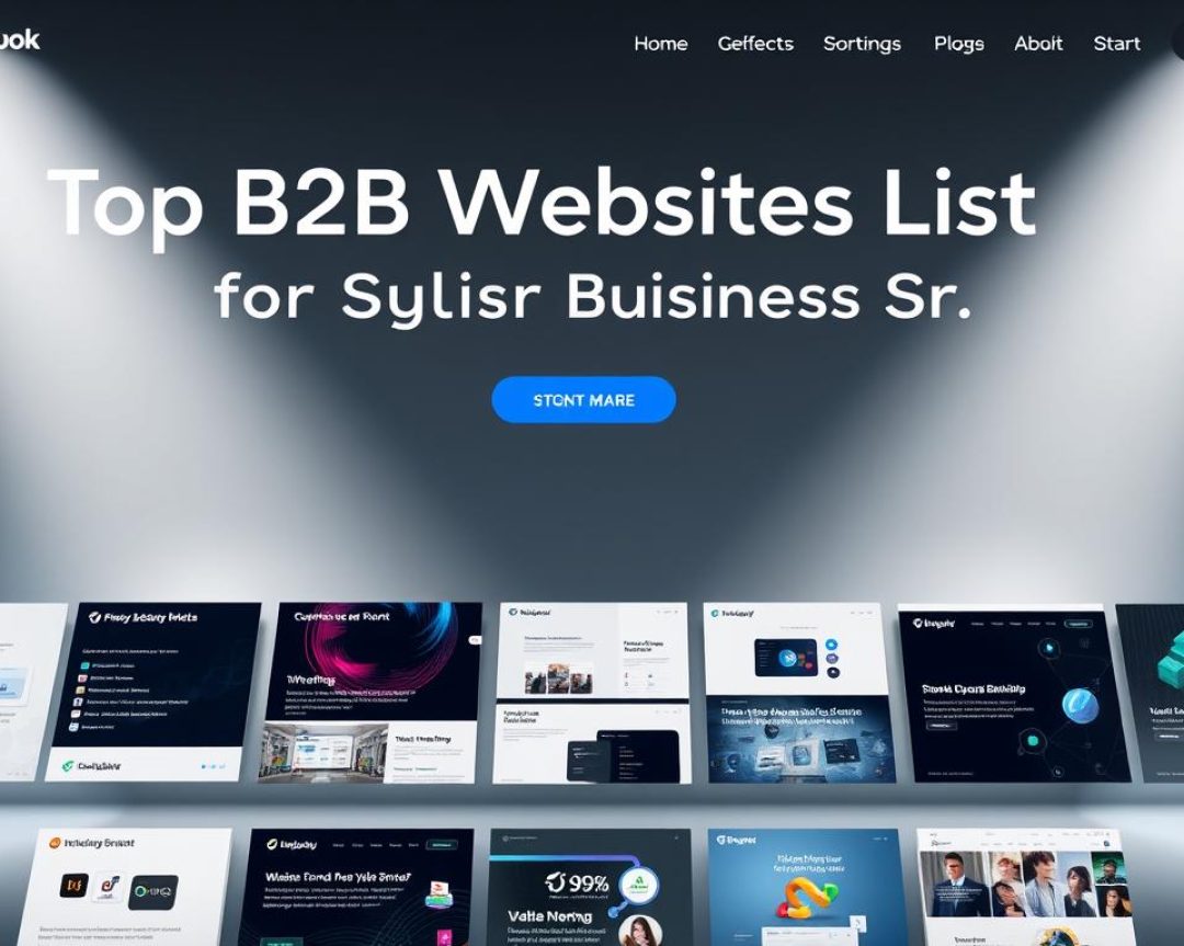 b2b websites list