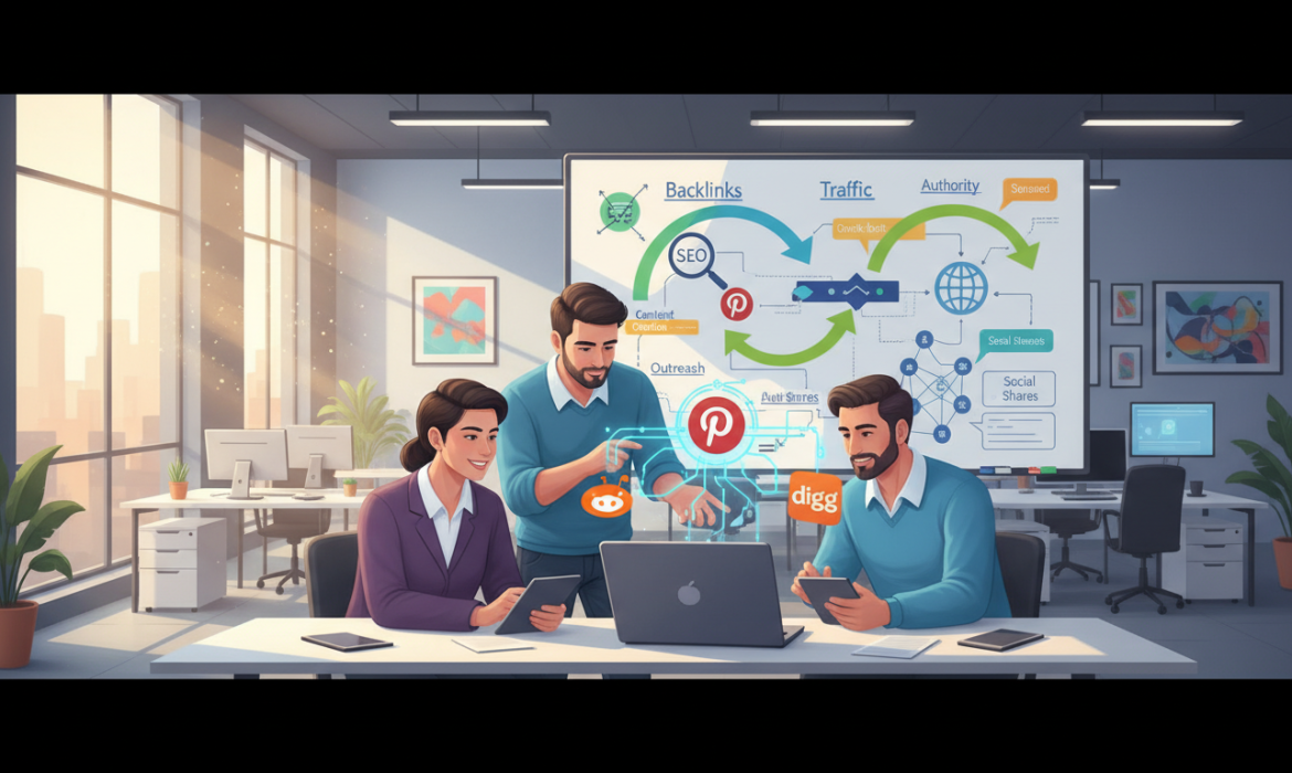 link building for social bookmarking sites