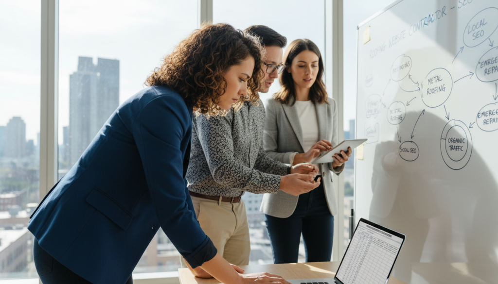 optimize roofing website for search engines