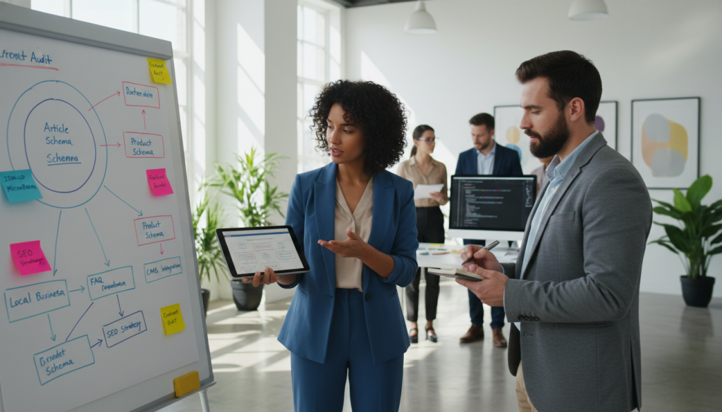 schema markup implementation strategies