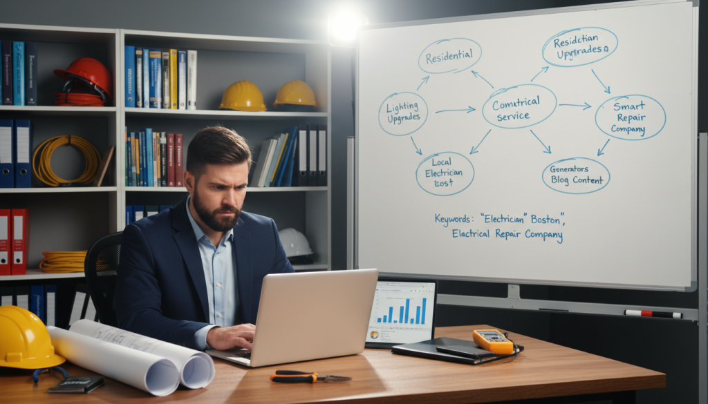 seo for electricians keyword research